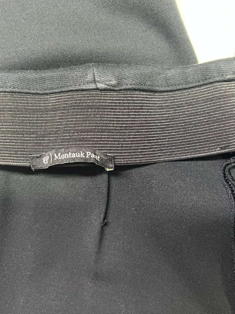 Talbots Size 6P Montauk Pant Black Ponte Knit Pull-On Elastic Waistband - Picture 2 of 10